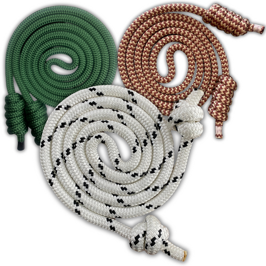 3 Flow Ropes Pack : 750 grams 18 mm + 550 grams 14 mm + 440 grams 12 mm