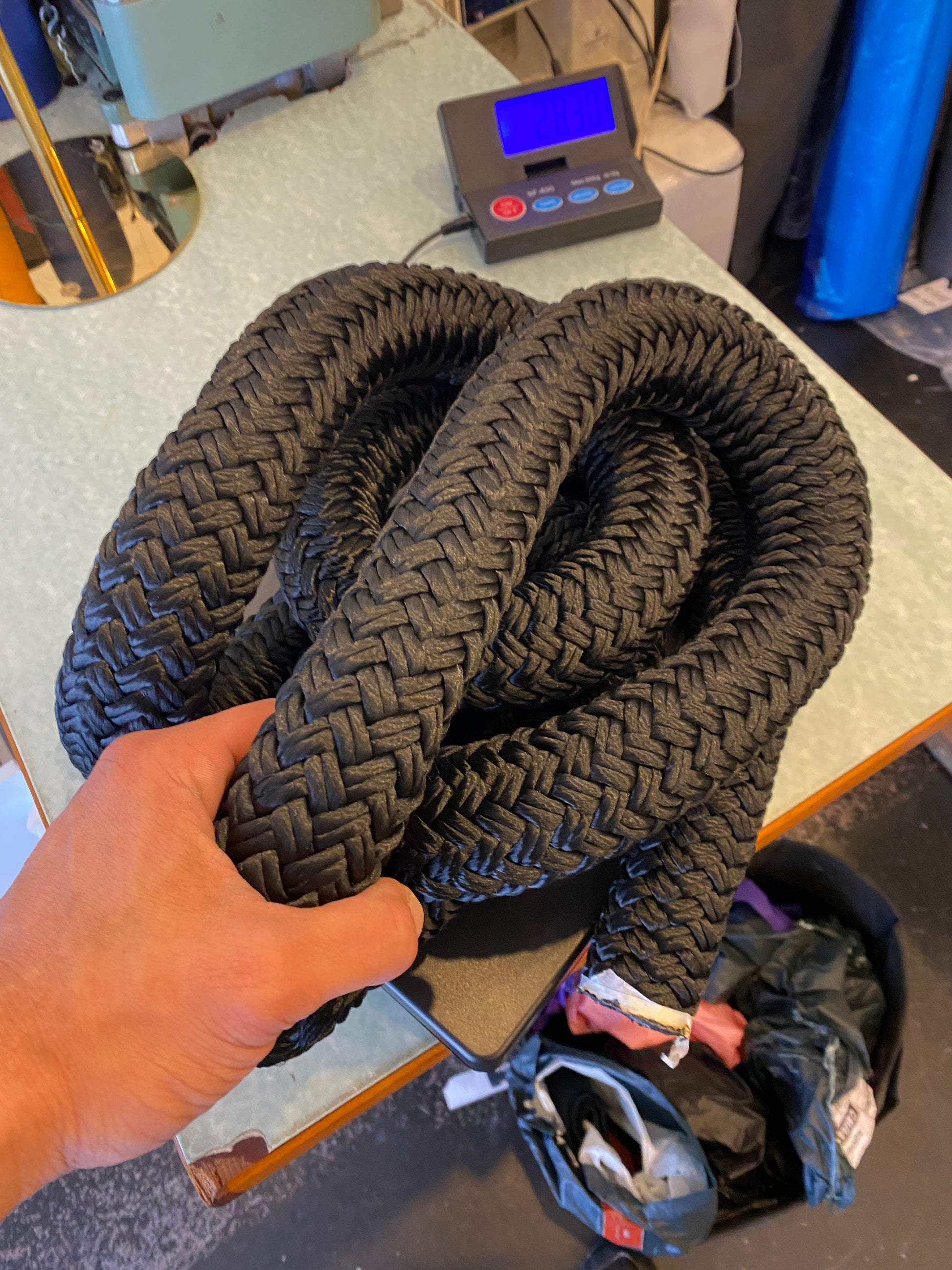 BLACK SHARK 2.8 KGs 36 MM - windingropes